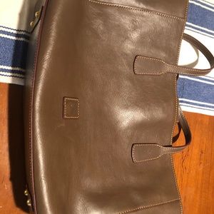 Dooney leather tote